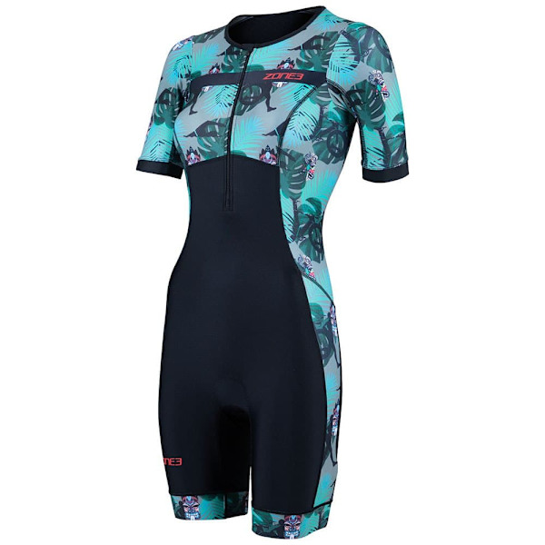 Zone3 Lyhythihainen Trisuit Activate+ Tribal Rush  XS Nainen