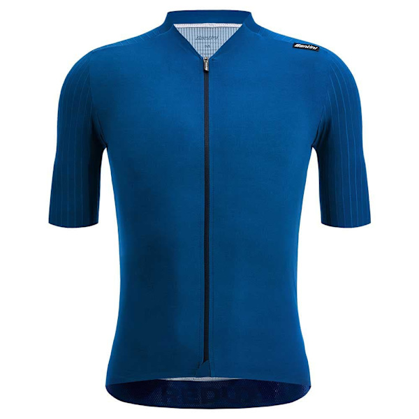 Santini Redux Speed Kortærmet Trøje Blå XL Mand