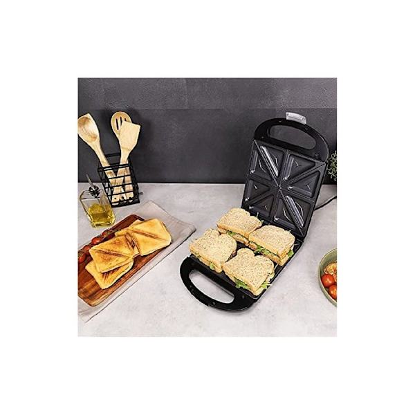 Cecotec Sandwichmaskine Rock´ntoast Family 1500 I Sort One Size / EU Plug