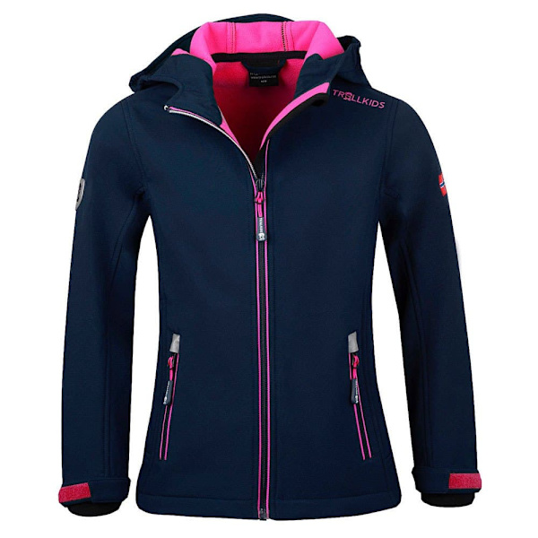 Trollkids Trollfjord Softshell-takki Sininen 176 cm Poika