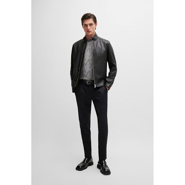 Boss H Mansell2 10257647 Læderjakke Sort 52 Mand