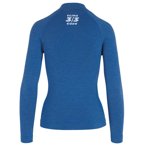 Assos Assosoires Ultraz Winter Langærmet Baselayer Blå II Kvinde