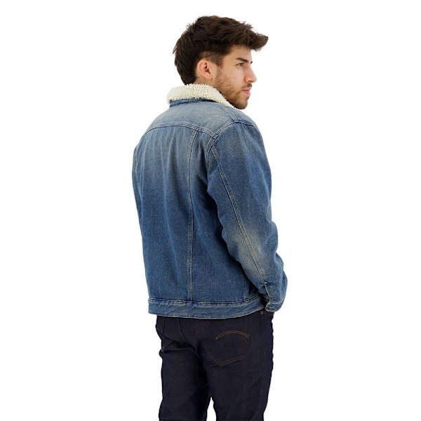 G-star Utility Flap Pocket Sherpa Denimjakke Blå L Mand