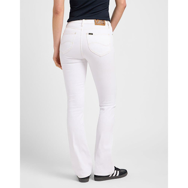 Lee Breese Boot Fit Jeans Vit 33 / 33 Kvinna