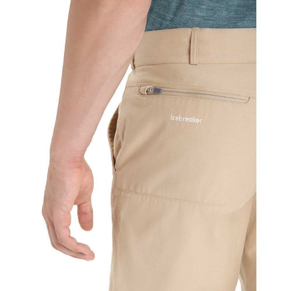 Icebreaker Shorts Hike Beige 30 Mand