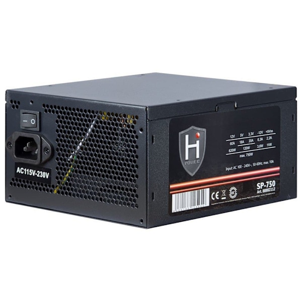 Inter-tech Strømforsyning Sp-750 750w Sort