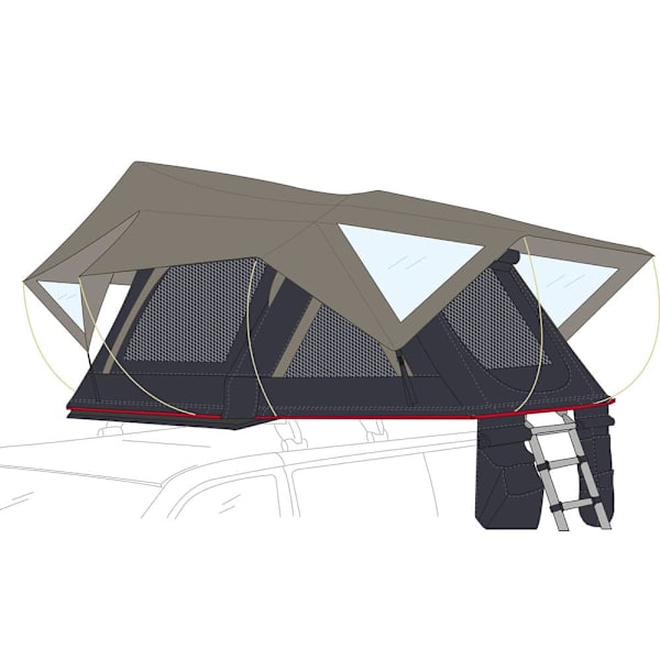 Fiamma Moonlight 140 Telt Transparent