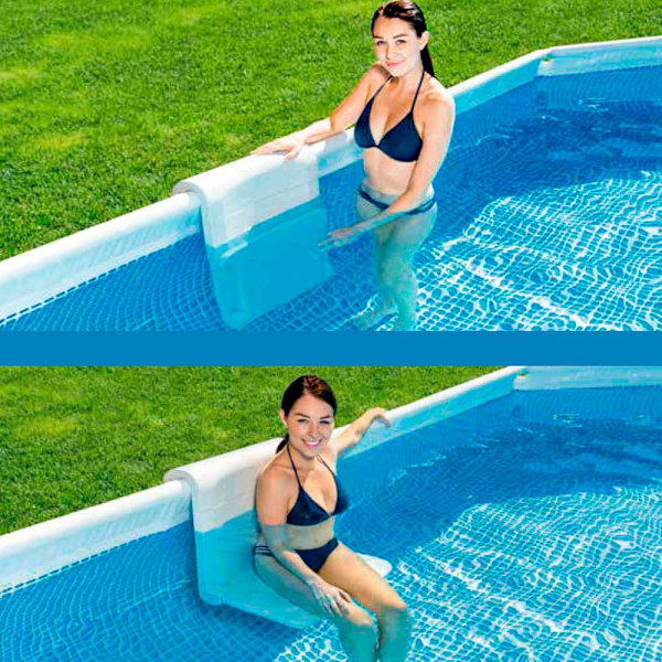 Intex Poolstol För Hopfällbara Pooler Vit