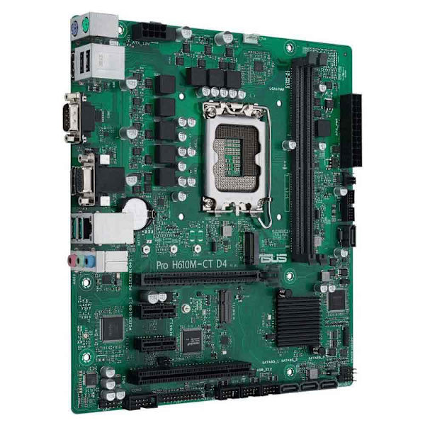 Asus Moderkort Pro H610m-c D4-csm
