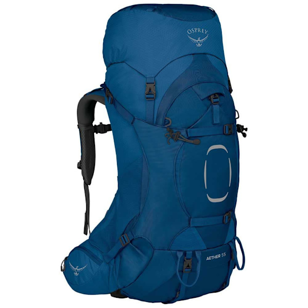 Osprey Ryggsäck Aether 55l Blå,Svart L-XL
