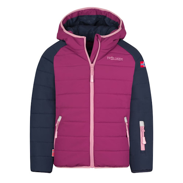 Trollkids Hafjell Pro Jacka Lila 140 cm Pojke