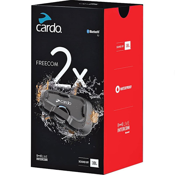 Cardo Intercom Freecom 2x Svart Svart