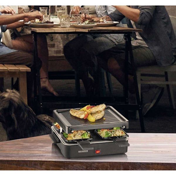 Severin Rg 2370 600w Elektrisk Grill Svart One Size / EU Plug