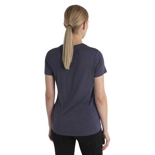 Icebreaker Kortärmad T-shirt Merino 125 Cool-lite Sphere Iii Peak Quest Grå S Kvinna