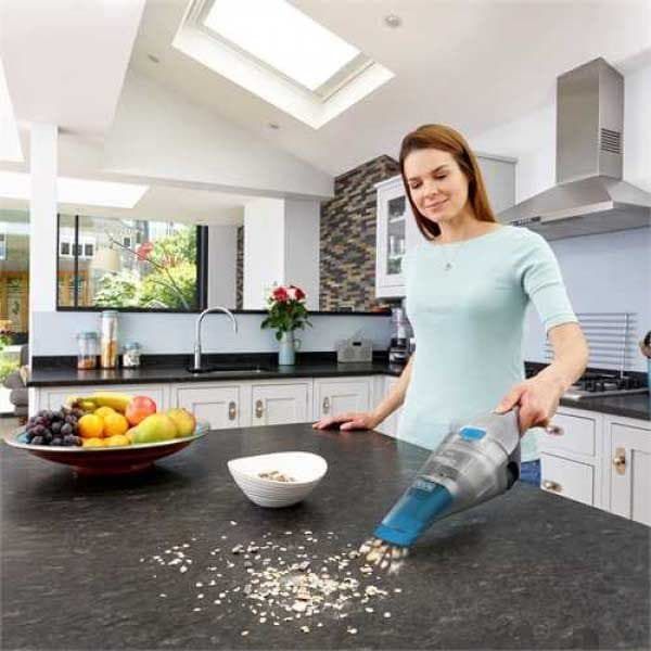Black & Decker Kädessä Pidettävä Pölynimuri Nvc215wa Hopeinen One Size / EU Plug