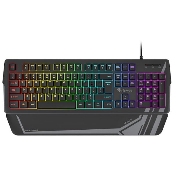Genesis Rhod 350 Rgb Gamingtastatur Sort