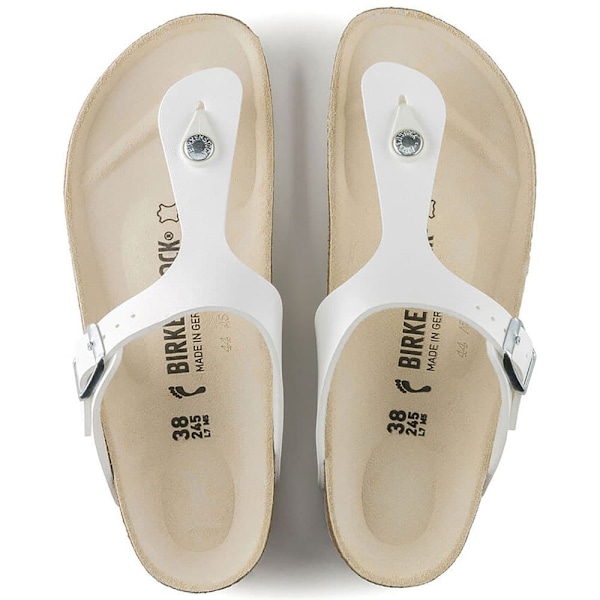 Birkenstock Giez Birko-flor Sandaler Hvid EU 45 Kvinde