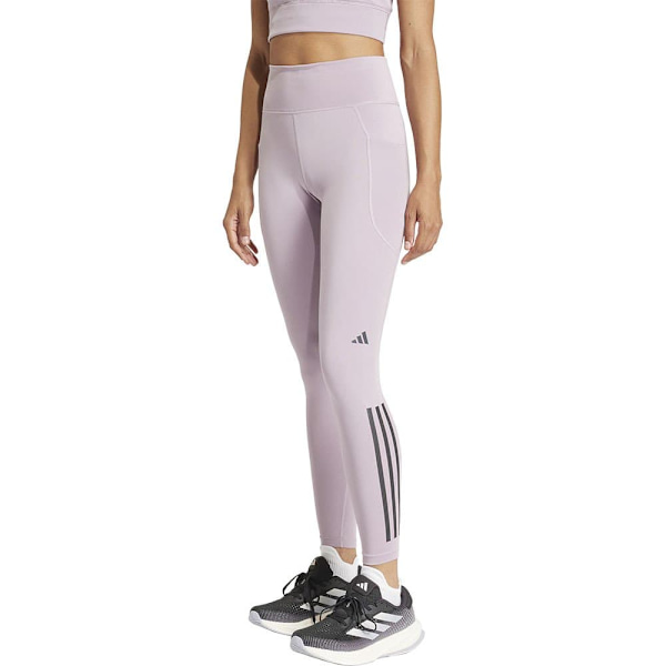 Adidas Stripes Leggings Dailyrun 3 7/8 Vit XL Kvinna