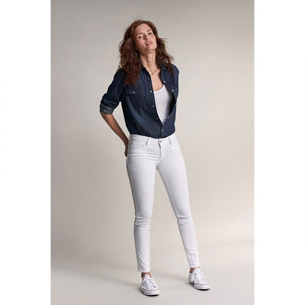 Salsa Jeans /wonder Push Up Skinny Jeans 1191210001-white Vit 25 / 30 Kvinna