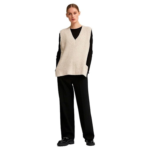 Selected Rita Wide Fit Bukser Sort 34 / 30 Kvinde