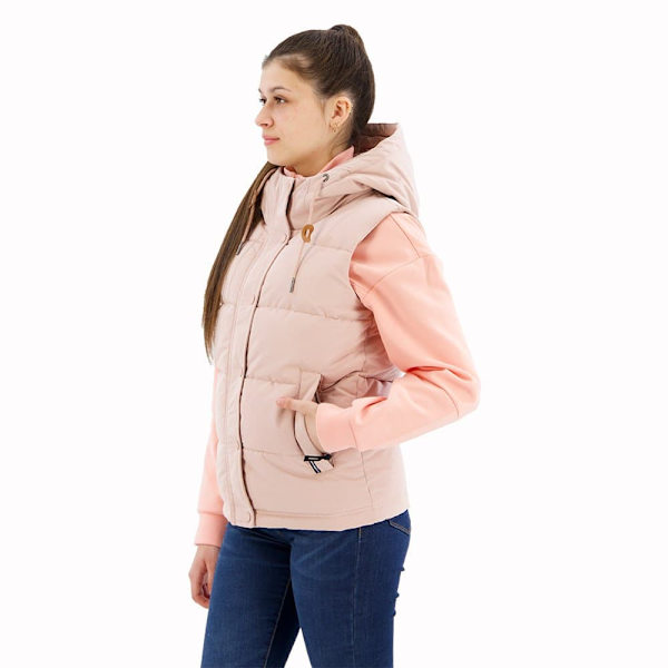 Superdry Everest Puffjacka Rosa S Kvinna