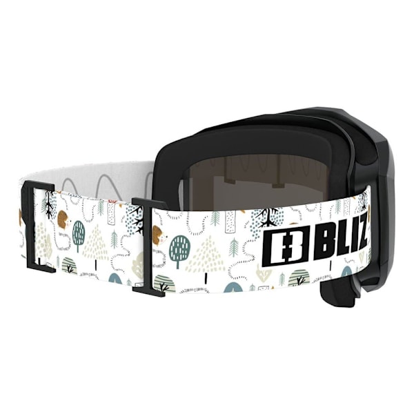 Bliz Liner Jr Skibriller Sort Brown&Silver Mirror/CAT3