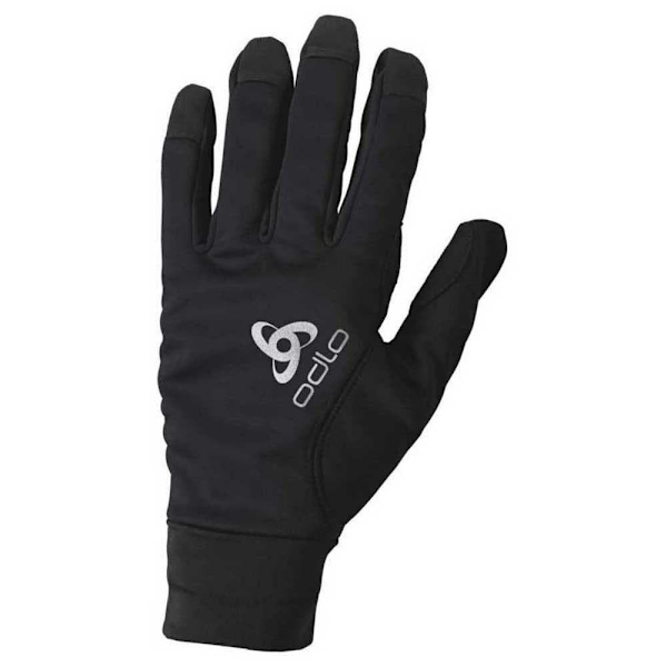 Odlo Lange Handsker Zeroweight Warm Sort 2XS Mand