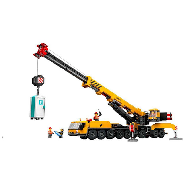 Lego Yellow Mobile Construction Crane Byggespil