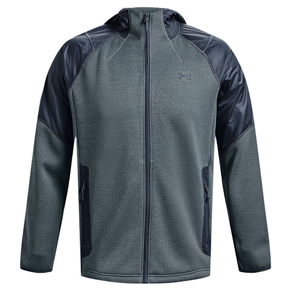 Under Armour Sweatshirt Med Fuld Lynlås Swacket Grå L Mand