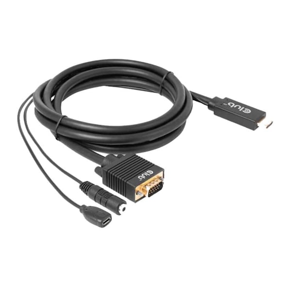 Club 3d Hdmi Vga-kabel 2 M