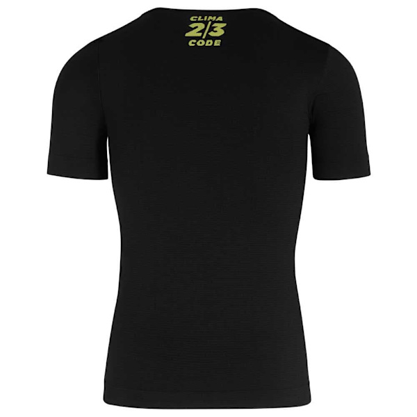 Assos Assosoires Spring Fall Kortærmet Baselayer Sort XS-S Mand