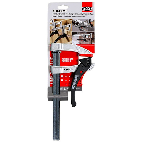 Bessey Kliklamp Kli 200/80 Grå,Silver