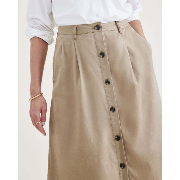 Dockers Dfw Kjol Beige 28 Kvinna