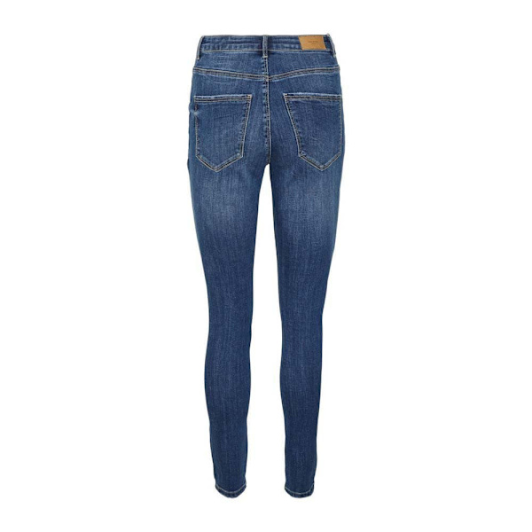 Vero Moda Jeans Med Høj Talje Sophia Skinny Destr Li388 Blå S / 30 Kvinde