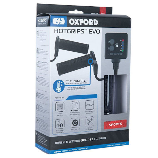 Oxford Automatiske Termostat-varmegreb Evo Sports Sort