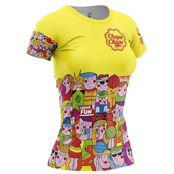 Otso Chupa Chups Forever Fun Short Sleeve T-shirt Flerfärgad XS Kvinna