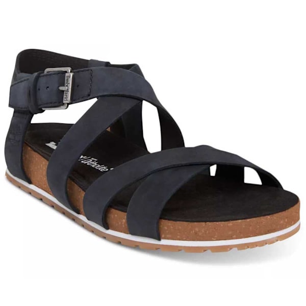 Timberland Malibu Waves Ankle Brede Sandaler Sort EU 38 1/2 Kvinde
