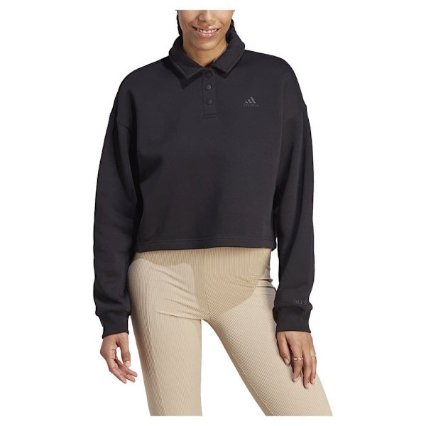 Adidas Sweatshirt All Szn Fleece Graphic Sort M Kvinde