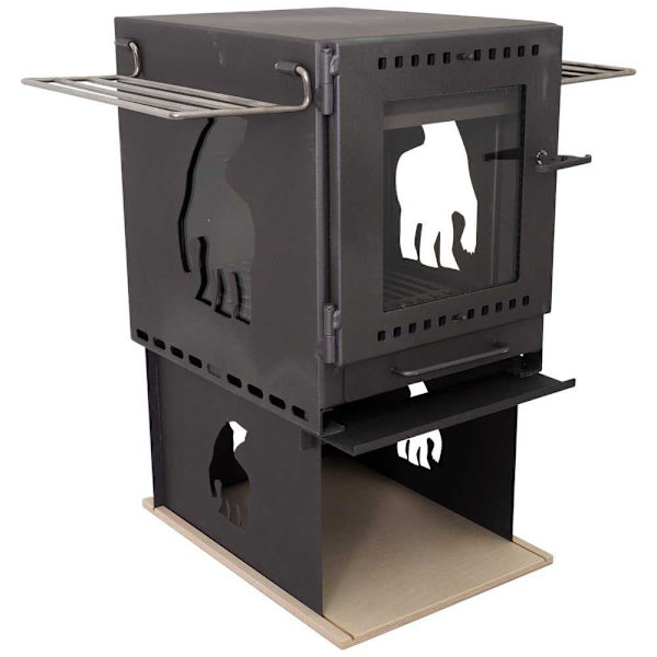 Nordisk Torden Wood Burner Set Varmeapparat Sort