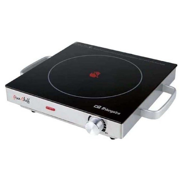 Orbegozo Vitrokeramisk Platta Pce 5000 2000w Silver Svart, Rostfritt stål