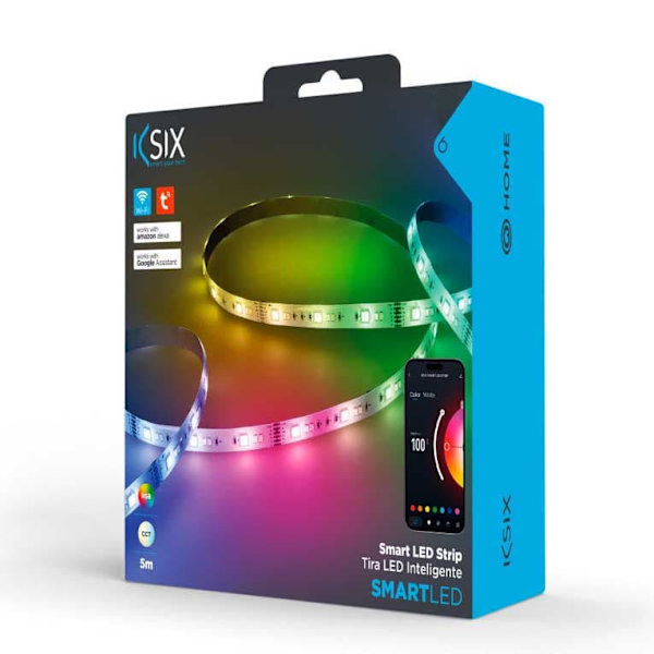 Ksix Wifi Rgb Cct 5 M Led-lysstrimmel
