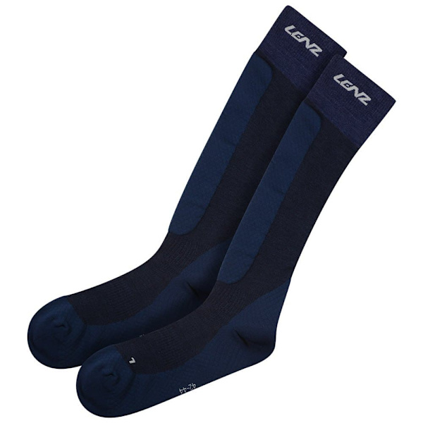 Lenz Långstrumpor Merino Winter 2 Blå EU 45-47 Man