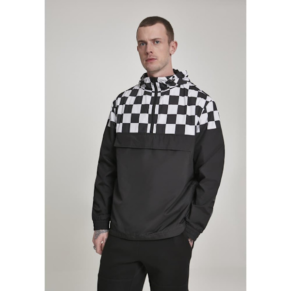 Urban Classics Blok Pull Over Parka Sort M Mand