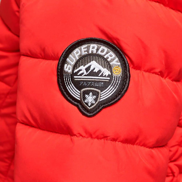 Superdry Takki Super Fuji Punainen XS Nainen