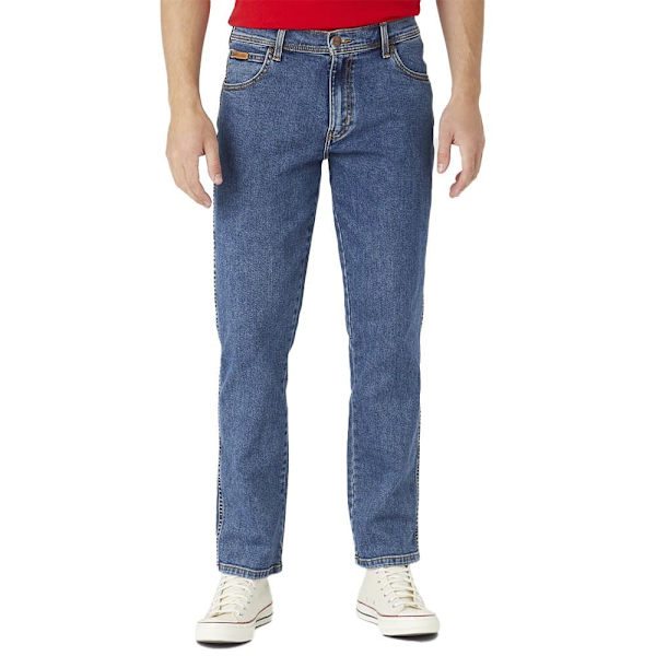 Wrangler Jeans Texas Stretch Blå 38 / 36 Man
