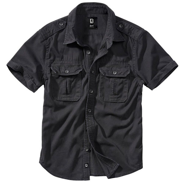 Brandit Lyhythihainen Paita Vintage Musta 3XL Mies
