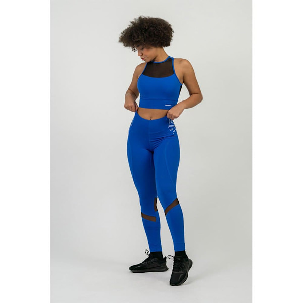 Nebbia Sport-bh Fit Activewear Padded 437 Blå L Kvinna