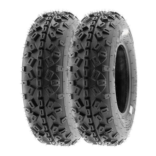 Sun-f Atv:n Takarengas A-035 Tl 42n Hopeinen 18 X 10 / R8