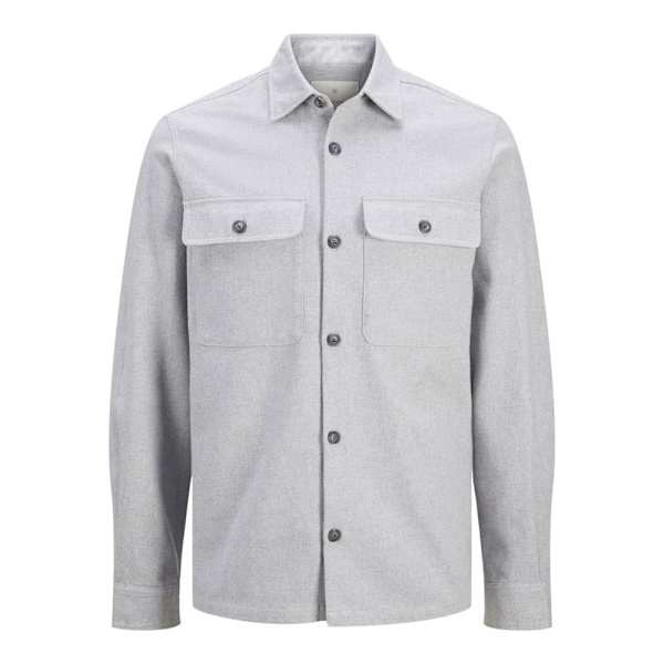 Jack & Jones Raymond Melange Solid Overtrøje Grå XL Mand