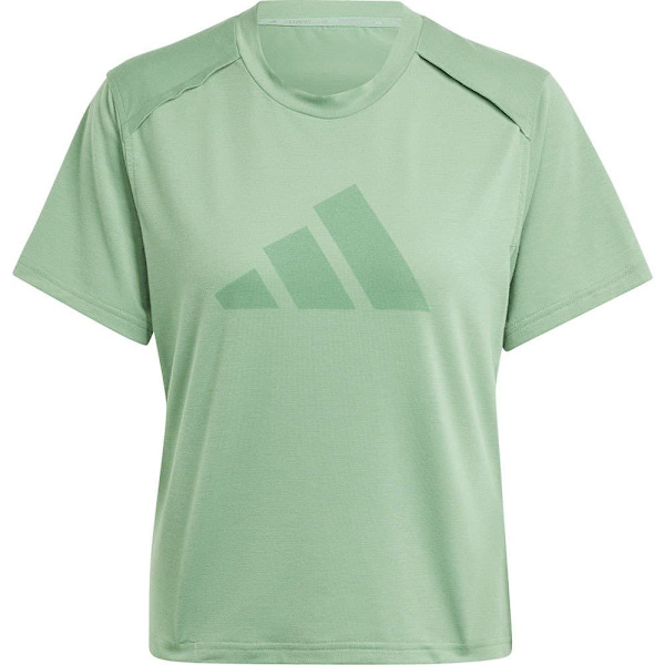 Adidas Lyhythihainen T-paita Power Bl Vihreä XL Nainen